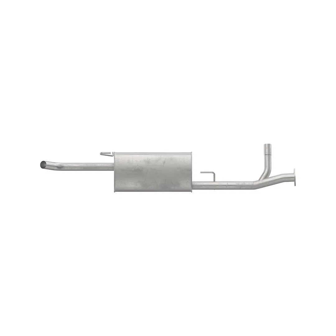 56205 – WALKER EXHST Exhaust Muffler, OE Replacement 11 Inch Width x 5-1/2 Inch Height Oval Stainless Steel Case Dual...